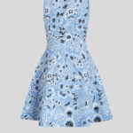MINI KNIT JACQUARD DRESS