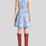 MINI KNIT JACQUARD DRESS