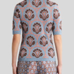 KNIT JACQUARD POLO SHIRT