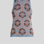 KNIT JACQUARD TOP