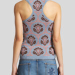 KNIT JACQUARD TOP