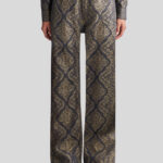 BAGGY JACQUARD JEANS
