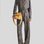 BAGGY JACQUARD JEANS