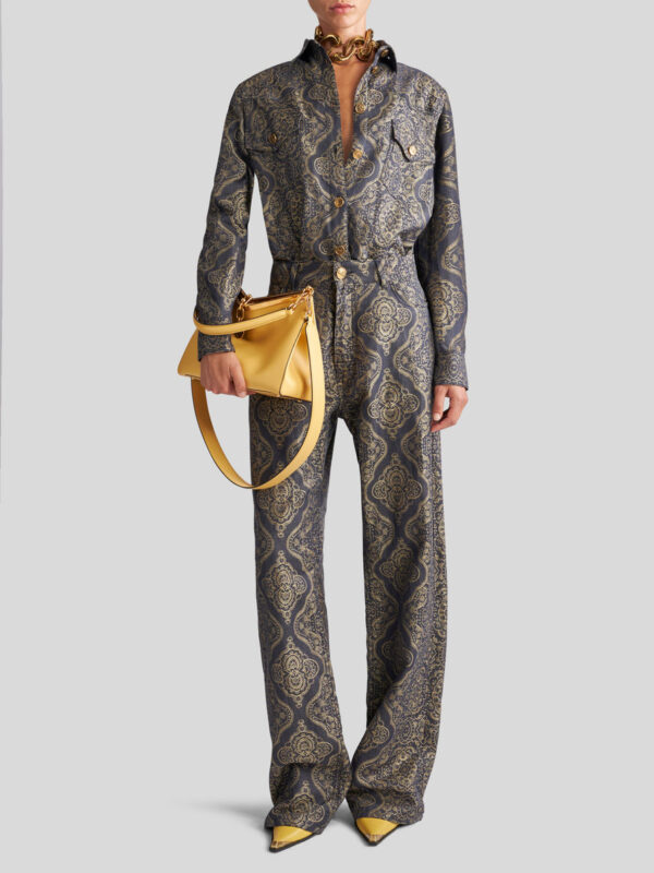 BAGGY JACQUARD JEANS