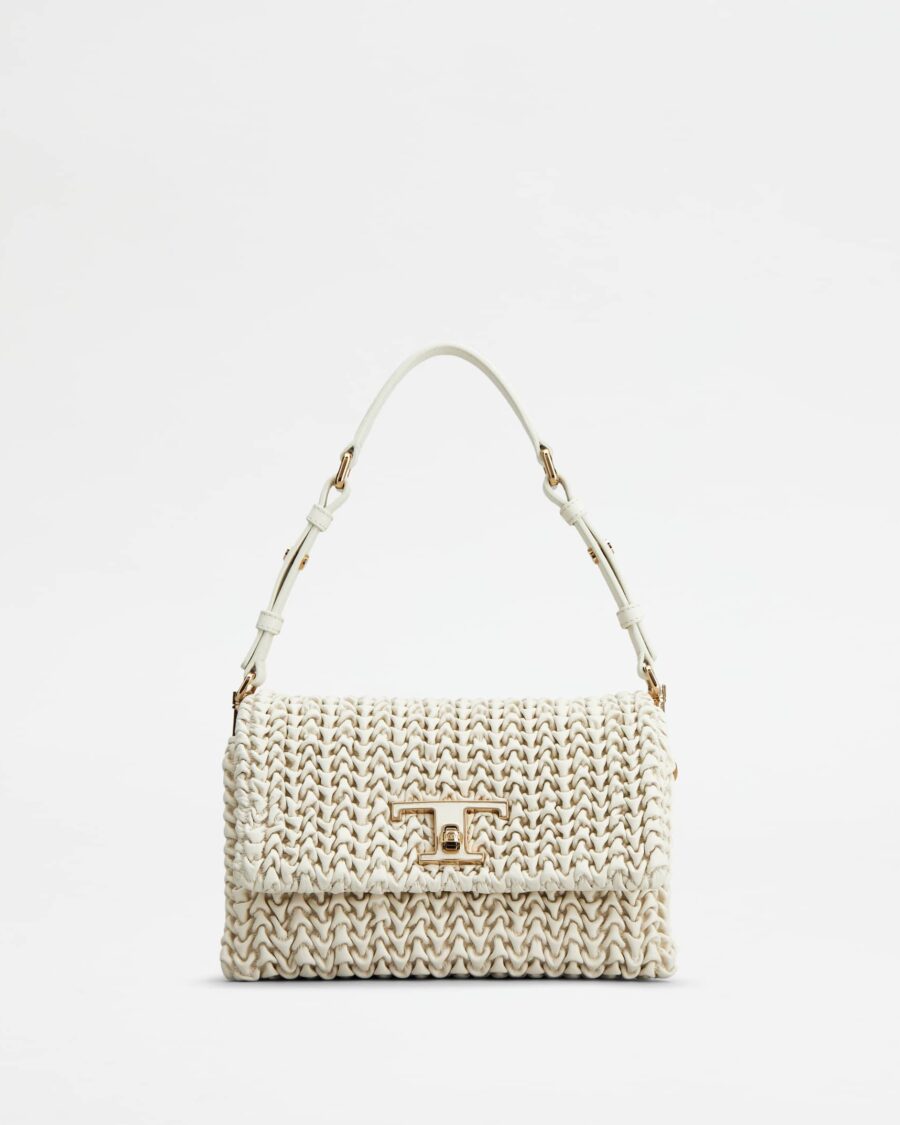 T Timeless Flap Bag in Leather Mini