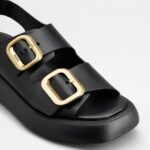 SANDALS IN LEATHER
