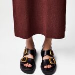 SANDALS IN LEATHER