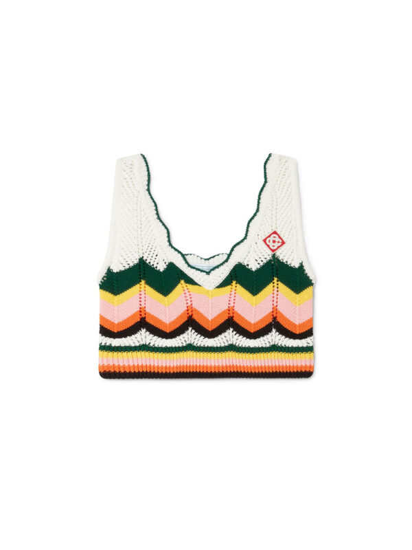 CHEVRON LACE BRA