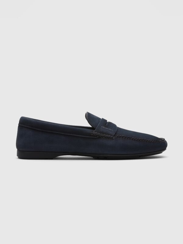 NUBUK LOAFERS