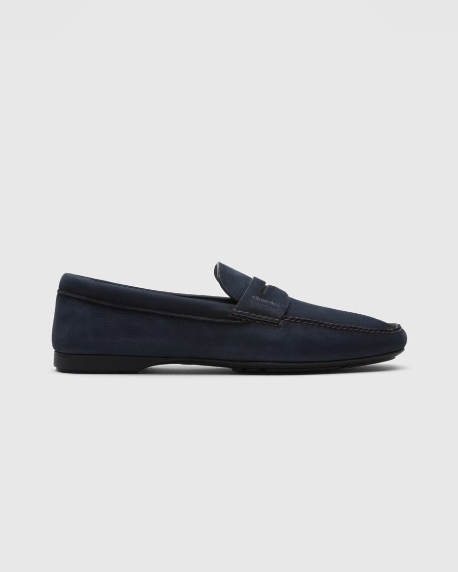 NUBUK LOAFERS