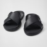 LEATHER SLIDES