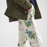 PRINTED TWILL PANTS