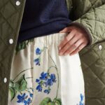 PRINTED TWILL PANTS