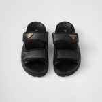 NAPPA LEATHER SLIDES