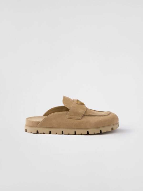 SUEDE SABOTS