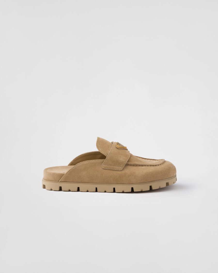 SUEDE SABOTS