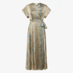 PRINTED SILK DRESS