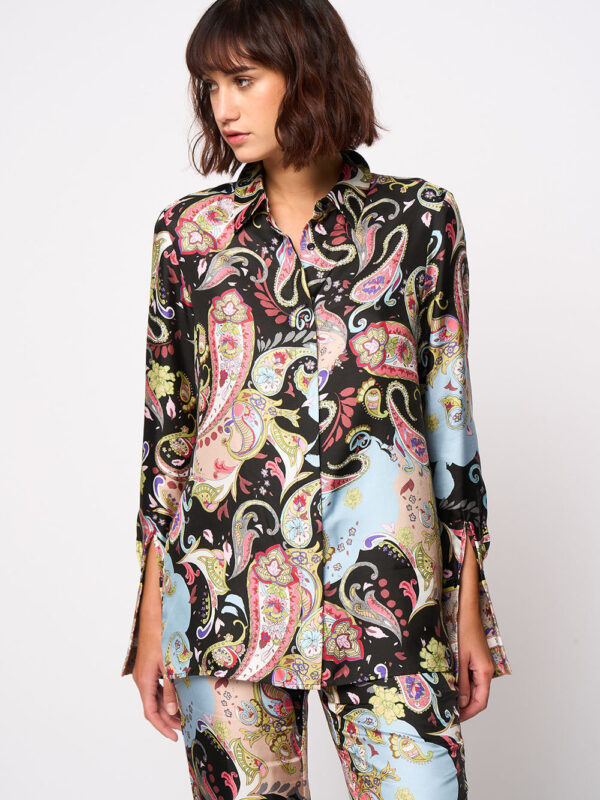 REGINA SILK SHIRT
