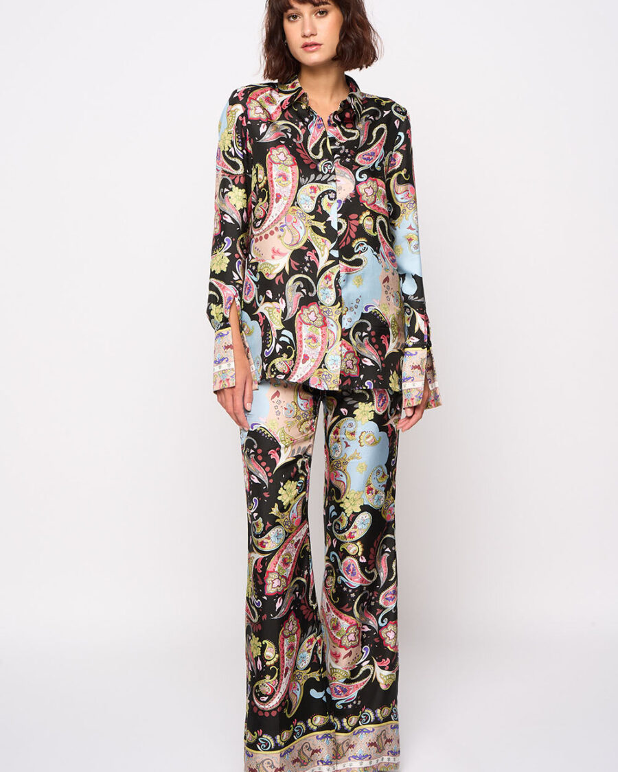 REGINA SILK SHIRT