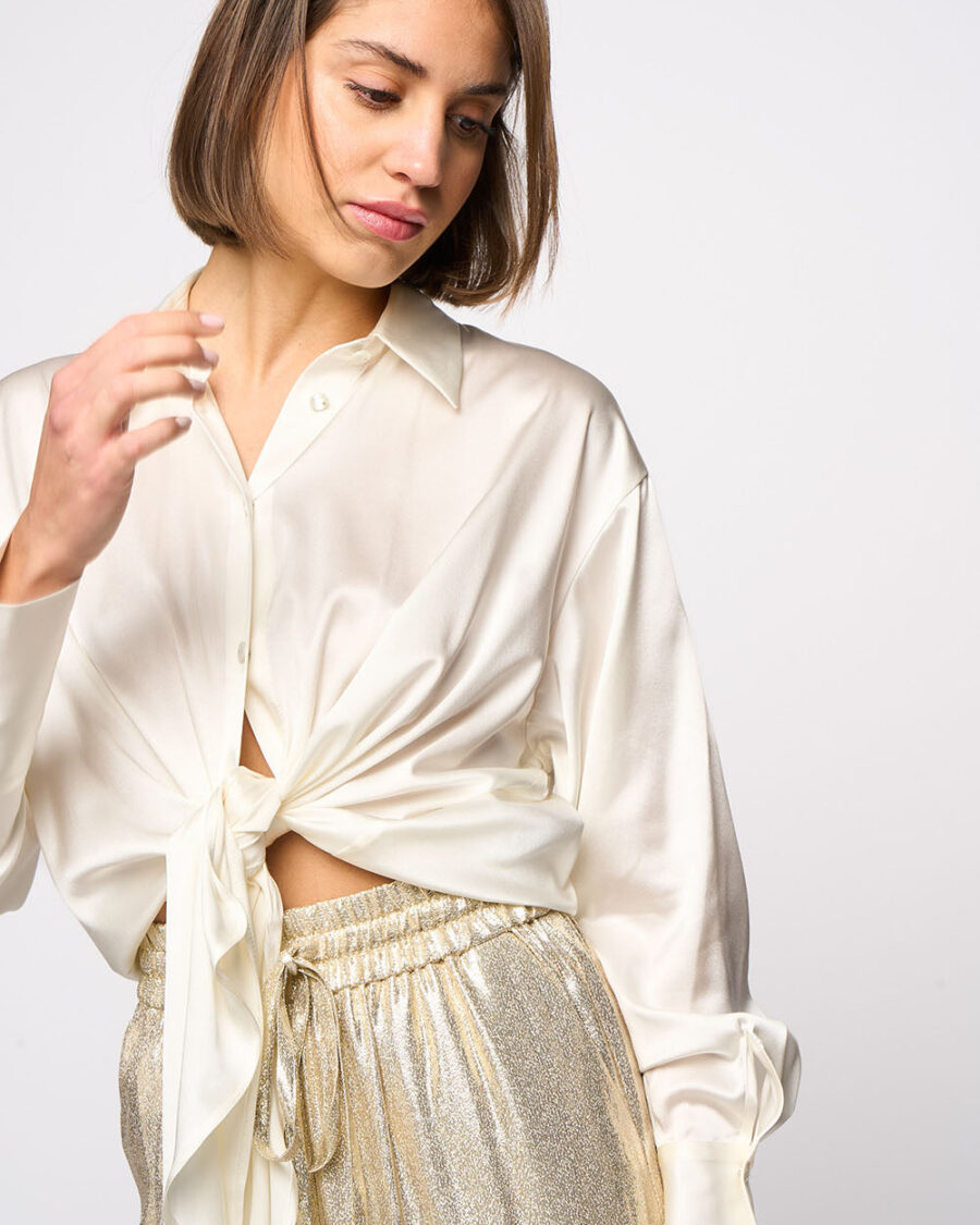 TARA SATIN SHIRT