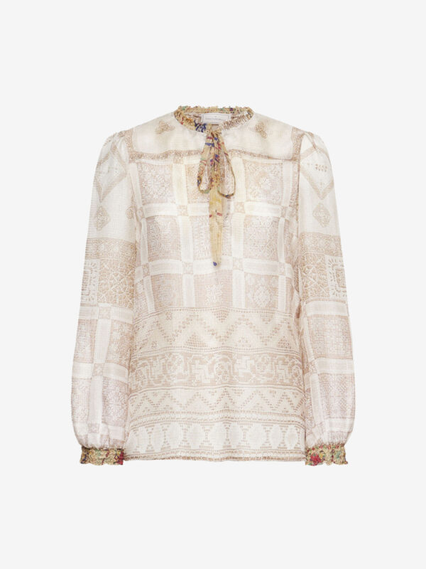 PRINTED BLOUSE