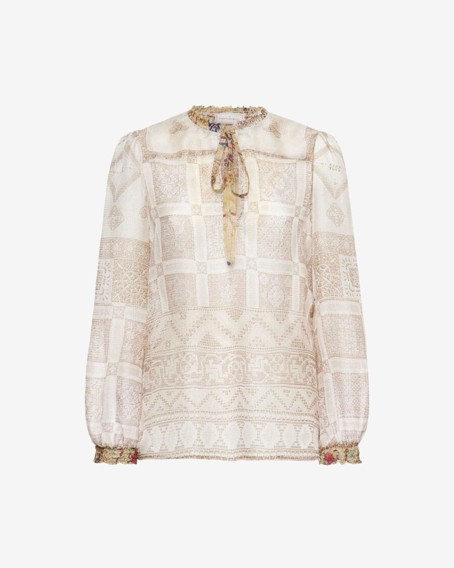 PRINTED BLOUSE