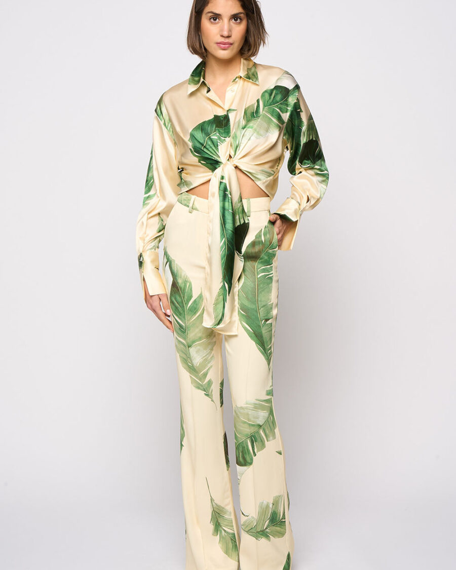 PAULA SATIN PANTS