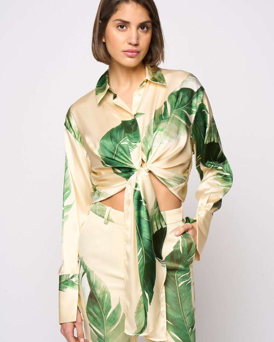 TARA SATIN SHIRT