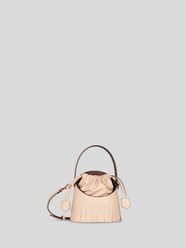 MINI SATURNO BAG WITH FRINGING