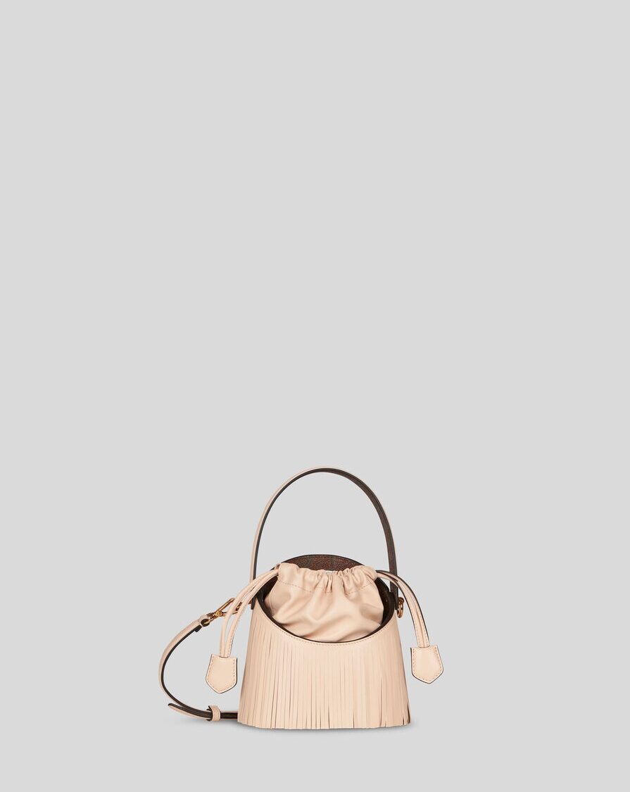 MINI SATURNO BAG WITH FRINGING