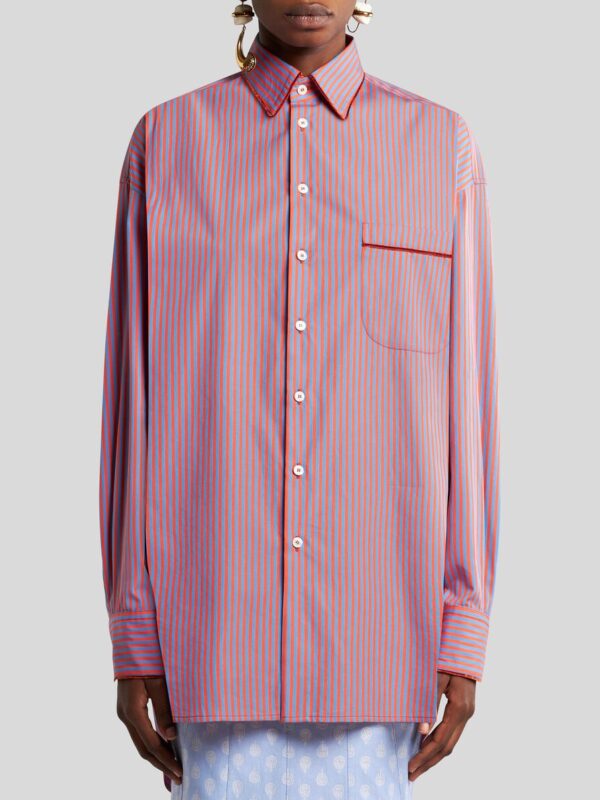 STRIPED COTTON SHIRT