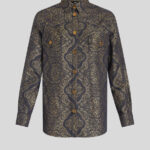 DENIM JACQUARD SHIRT