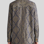 DENIM JACQUARD SHIRT