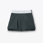 high-waisted cargo rave short