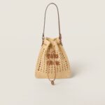 WOVEN RAFFIA MINI BAG
