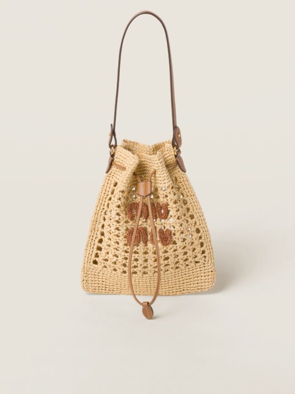 WOVEN RAFFIA MINI BAG