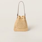 WOVEN RAFFIA MINI BAG