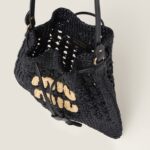 WOVEN RAFFIA MINI BAG