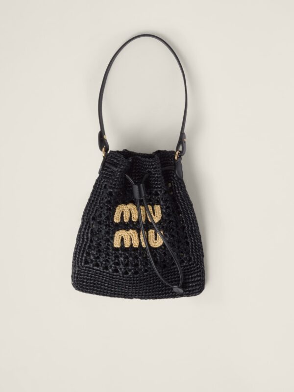 WOVEN RAFFIA MINI BAG