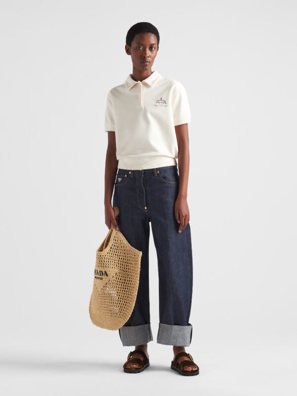 FLEECE POLO SHIRT