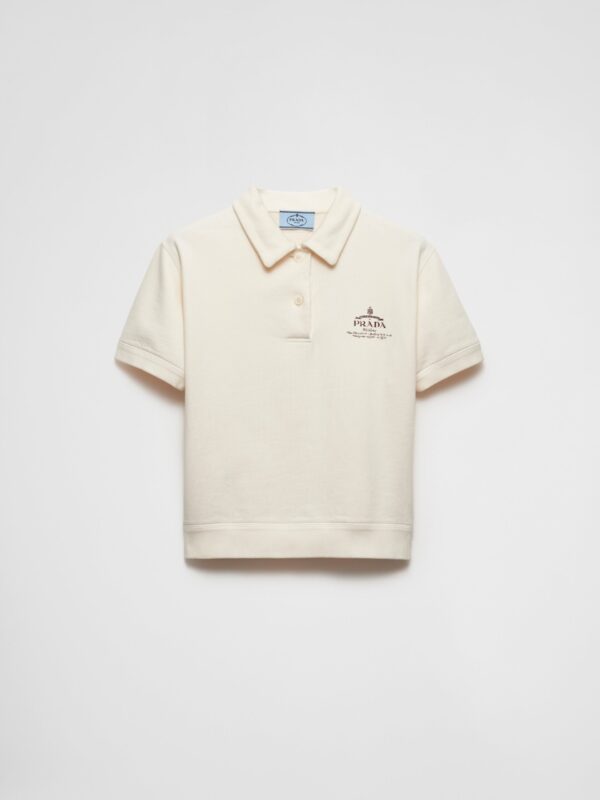 FLEECE POLO SHIRT