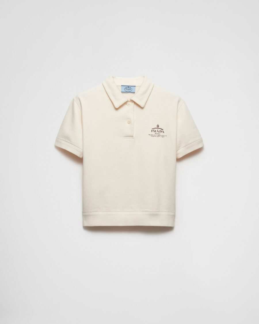 FLEECE POLO SHIRT