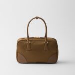 1978 RE NYLON AND SAFFIANO TOP HANDLE BAG