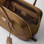 1978 RE NYLON AND SAFFIANO TOP HANDLE BAG