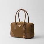 1978 RE NYLON AND SAFFIANO TOP HANDLE BAG