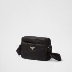RE NYLON AND SAFFIANO SHOULDER BAG