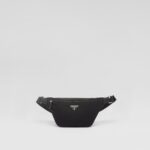 RE NYLON AND SAFFIANO BELT BAG