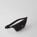 RE NYLON AND SAFFIANO BELT BAG