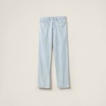 CHAMBRAY DENIM BAGGY JEANS