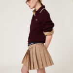 CHECKED SKIRT